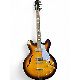 Used Epiphone Casino 2 Color Sunburst Hollow Body Electric Guitar