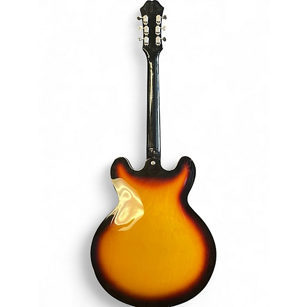Used Epiphone Casino 2 Color Sunburst Hollow Body Electric Guitar