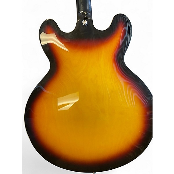 Used Epiphone Casino 2 Color Sunburst Hollow Body Electric Guitar
