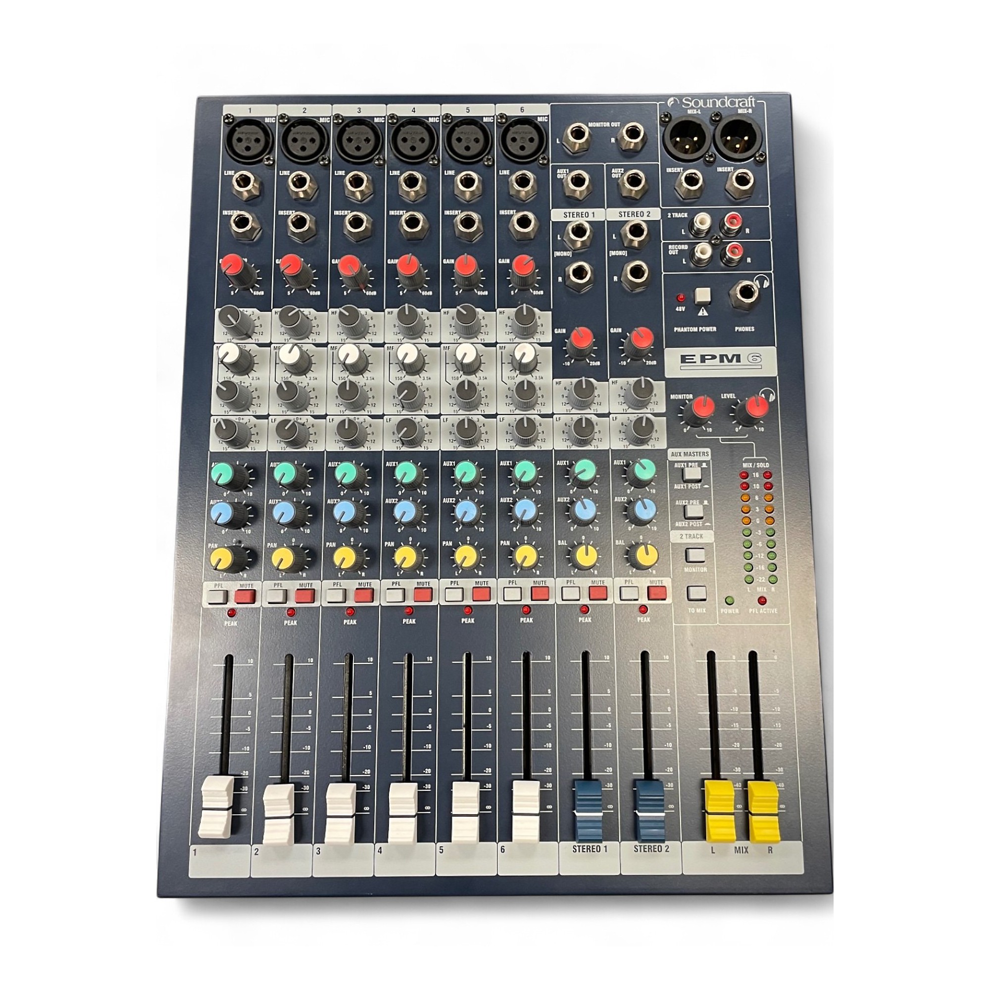 Used Soundcraft EPM6 Line Mixer | Guitar Center