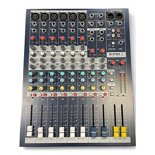 Soundcraft EPM 6 DJミキサー EPM6 | Soundcraft - Professional Audio Mixers | English