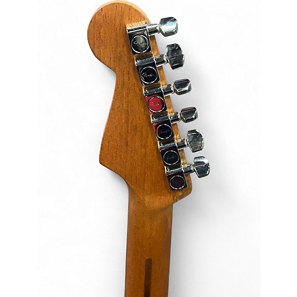 Used Fender American Acoustasonic Stratocaster Sonic Blue Acoustic Electric Guitar