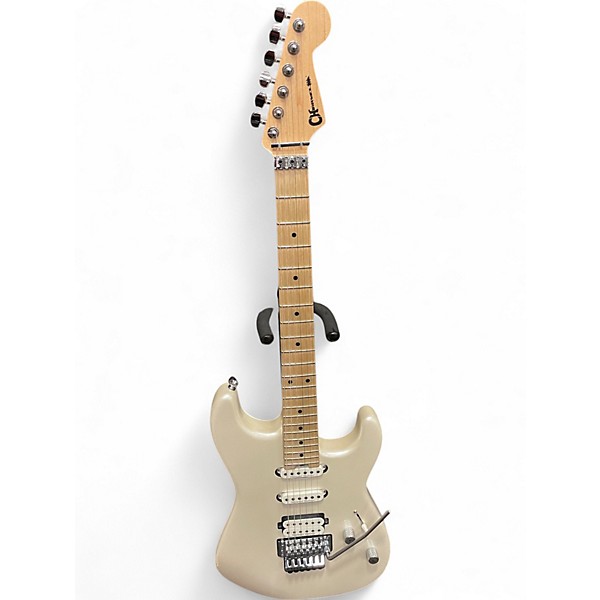 Used Charvel PM San Dimas 3 HSS FR platinum pearl Solid Body Electric Guitar