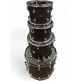 Used DW 4 Piece Design Series Black Stain Drum Kit