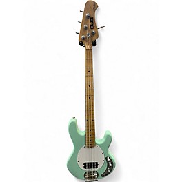 Used Sterling by Music Man Ray4 Surf Green Electric Bass Guitar