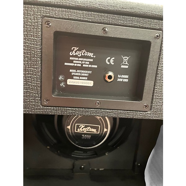 Used Kustom Defender 1x12 Guitar Cabinet