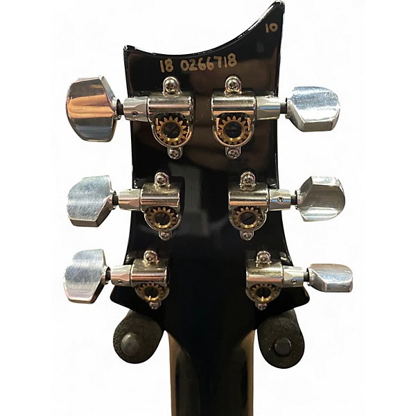 Used PRS McCarty 594 Double Cut 10 Top Trans Black Solid Body Electric Guitar