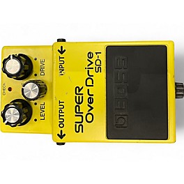 Used BOSS SD1 Super Overdrive Effect Pedal