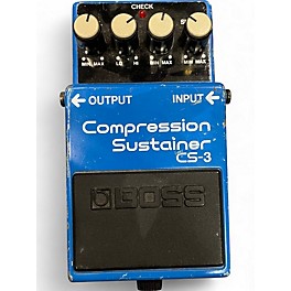 Used BOSS CS3 Compressor Sustainer Effect Pedal