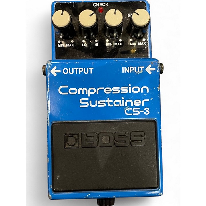 BOSS Compression Sustainer CS3 ギターエフェクター Used BOSS CS3 Compressor Sustainer Effect Pedal | Guitar Center