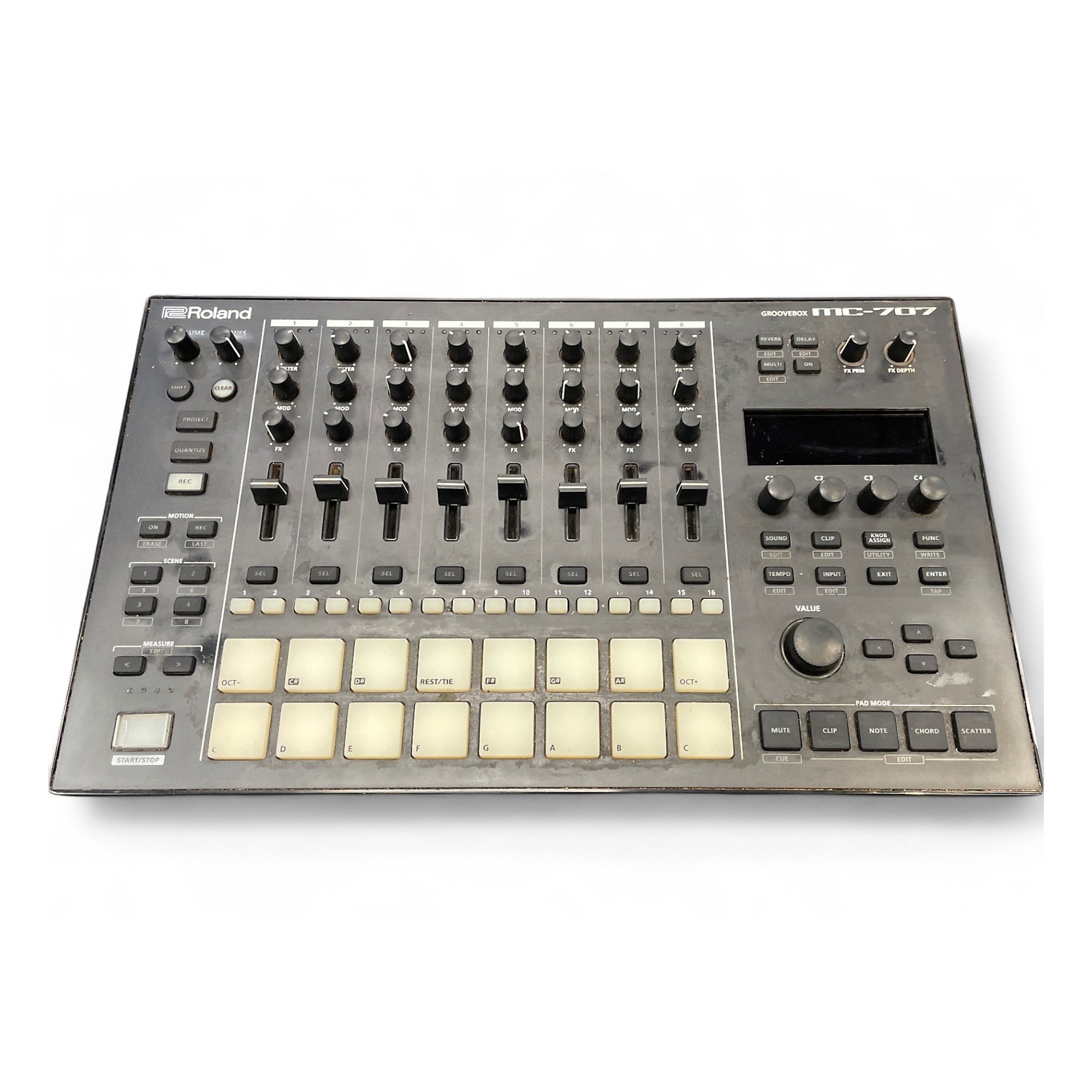 Used Roland MC-707 Groovebox Production Controller | Guitar