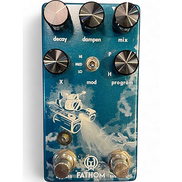 Used Walrus Audio Fathom Reverb Effect Pedal