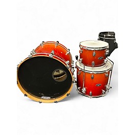 Used PDP by DW 3 Piece FX Series tobacco fade Drum Kit