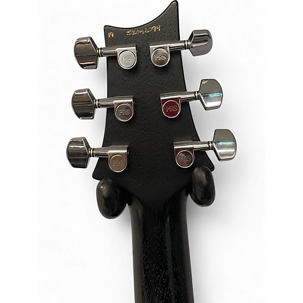 Used PRS S2 Standard 24 Satin Black Solid Body Electric Guitar