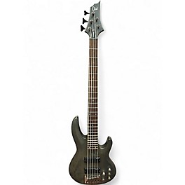 Used ESP LTD B205SM 5 String Satin Black Electric Bass Guitar