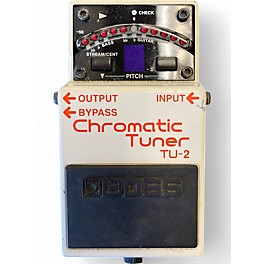 Used BOSS TU2 Chromatic Tuner Pedal