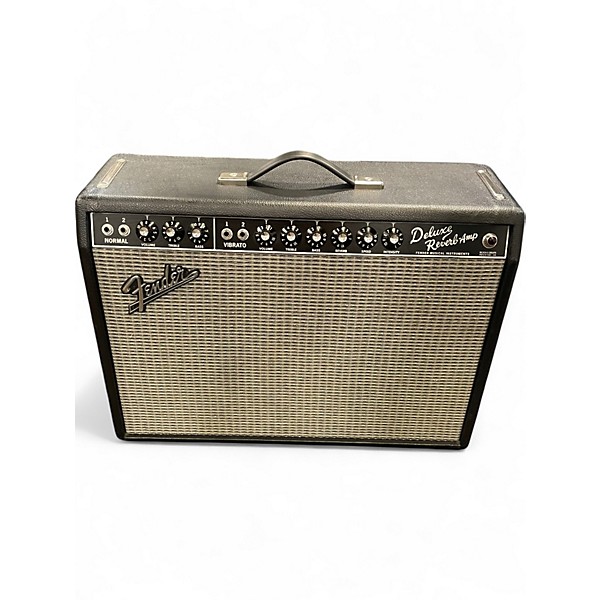 Used Fender Vintage Reissue 1965 Deluxe Reverb Tube Guitar Combo Amp