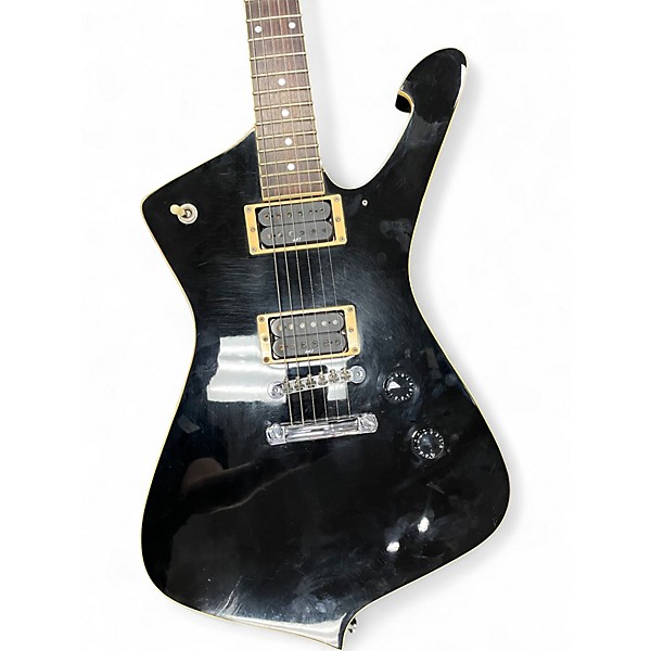 Used Ibanez IC300 ICEMAN BLACK Solid Body Electric Guitar