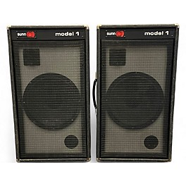Used Sunn Model 1 Pair Unpowered Speaker