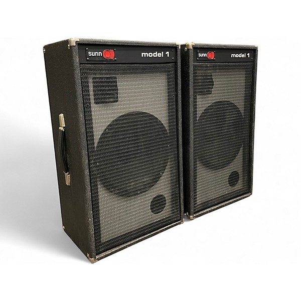 Used Sunn Model 1 Pair Unpowered Speaker