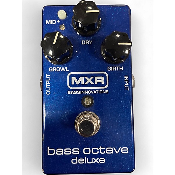 Used MXR M288 Bass Octave Deluxe Bass Effect Pedal