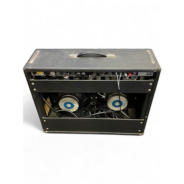 Used Fender Twin Reverb 2x12 Silverfacw Tube Guitar Combo Amp