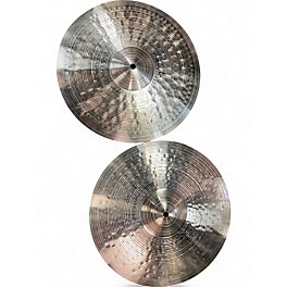 Used Paiste 14in Signature Dark Crisp Hi Hat Pair Cymbal