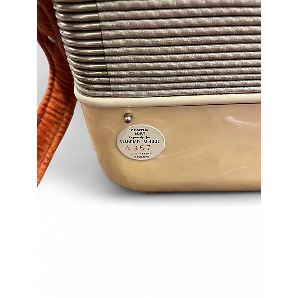 Used Enrico Roselli Student Accordion-Ivory Accordion