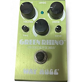 Used Way Huge Electronics GREEN RHINO MINI Effect Pedal