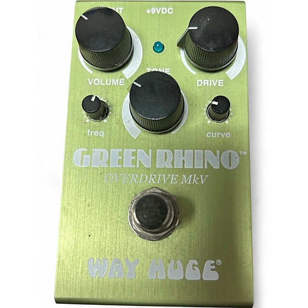 Used Way Huge Electronics GREEN RHINO MINI Effect Pedal