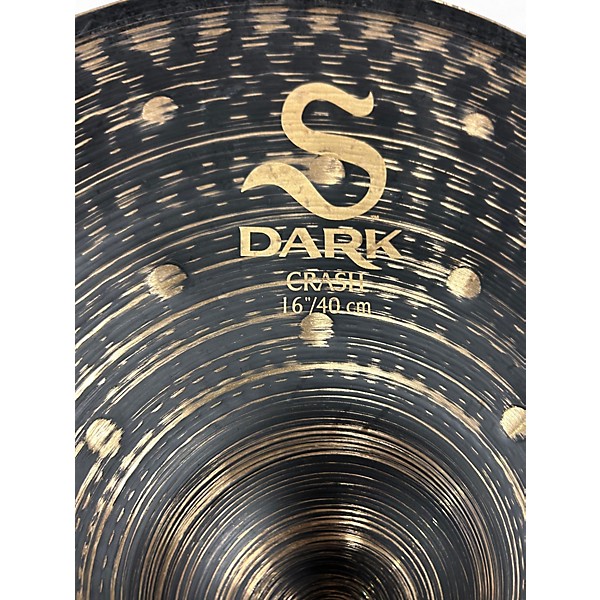 Used Zildjian 16in S Dark Crash Cymbal