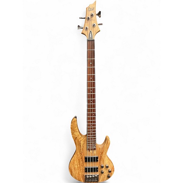 Used ESP LTD B204 Natural Electric Bass Guitar