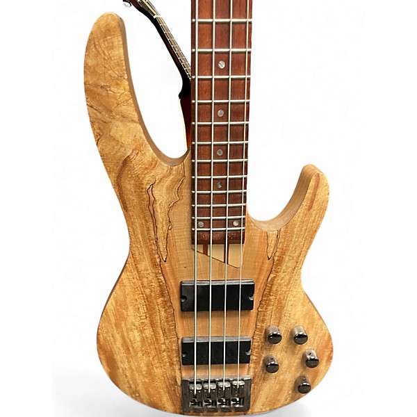 Used ESP LTD B204 Natural Electric Bass Guitar