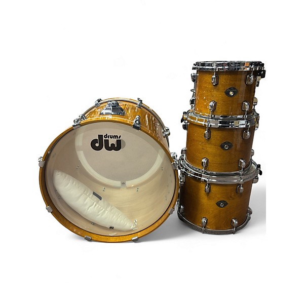 Used TAMA 4 Piece STARCLASSIC BIRCH AMBER GOLD Drum Kit