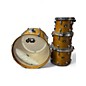 Used TAMA 4 Piece STARCLASSIC BIRCH AMBER GOLD Drum Kit thumbnail