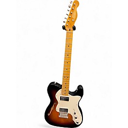 Used Squier Classic Vibe Telecaster Thinline 3 Color Sunburst Hollow Body Electric Guitar