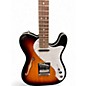 Used Fender Deluxe Thinline Telecaster 3 Color Sunburst Hollow Body Electric Guitar