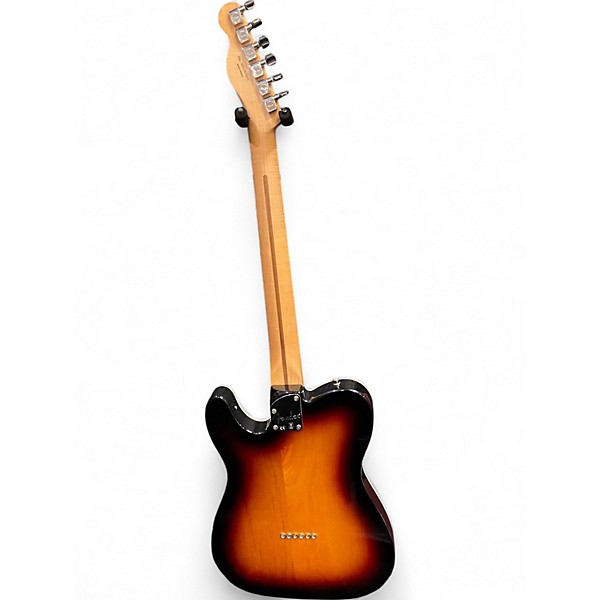 Used Fender Deluxe Thinline Telecaster 3 Color Sunburst Hollow Body Electric Guitar