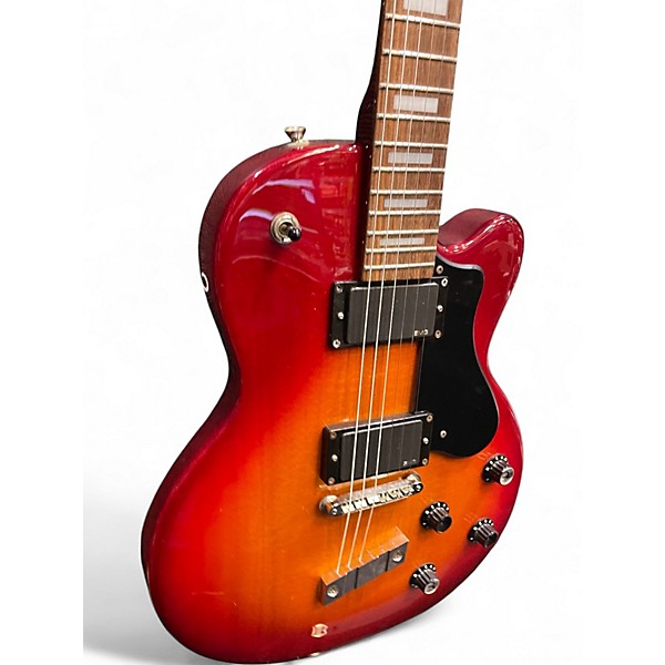 Used DeArmond M65C Cherry Sunburst Solid Body Electric Guitar