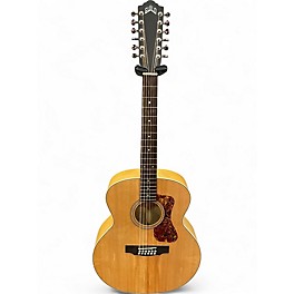 Used Guild F2512E Natural 12 String Acoustic Guitar