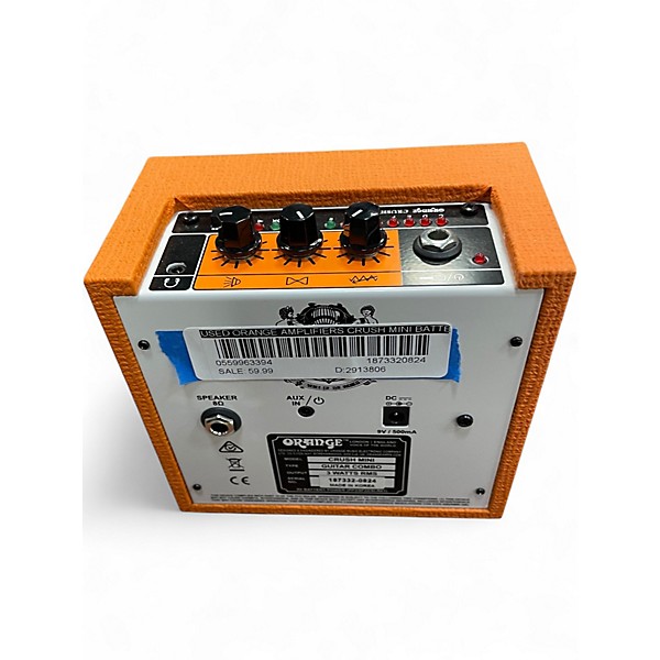 Used Orange Amplifiers CRUSH MINI Battery Powered Amp