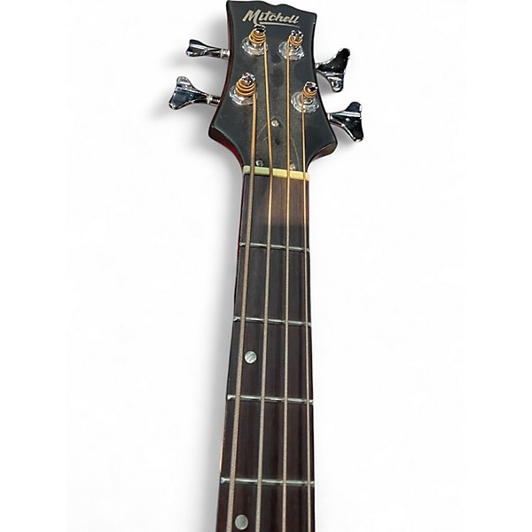 Used Mitchell T239BCE-BST Brown Acoustic Bass Guitar