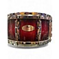 Used Pearl 14in Reference Snare Metallic Red Drum thumbnail