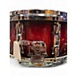 Used Pearl 14in Reference Snare Metallic Red Drum