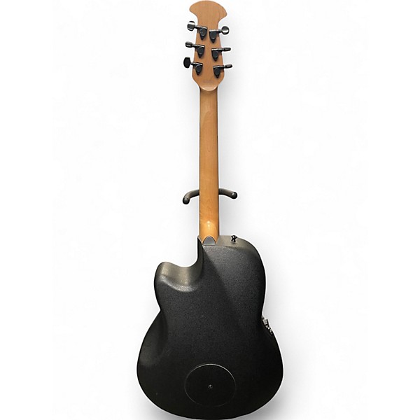 Used Ovation 2078 TX ELITE T Black Acoustic Electric Guitar