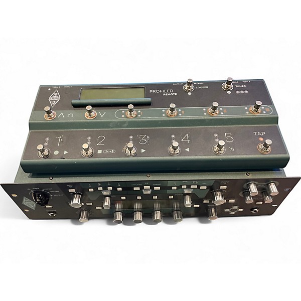 Used Kemper Profiler Rack Non Powered with Profiler Remote Solid State Guitar Amp Head