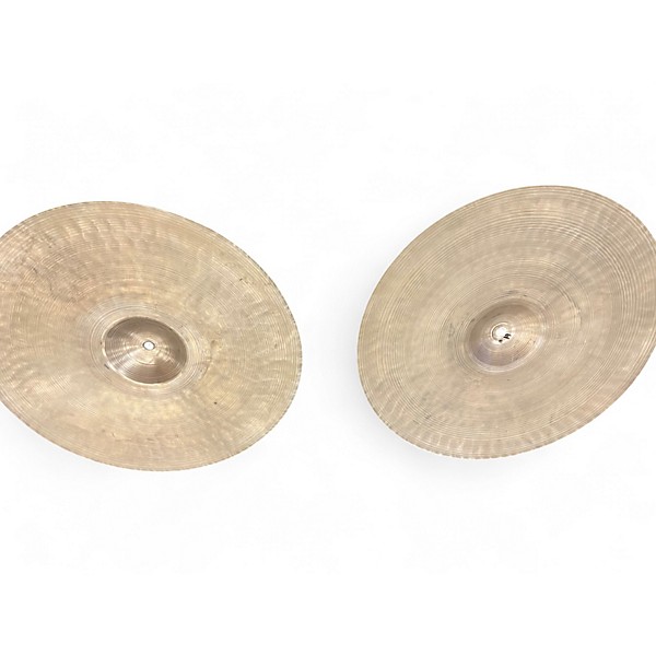 Used Zildjian 15in A 15 hi hat pair Cymbal