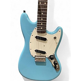 Used Fender MUSTANG PLAYER II AQUATONE BLUE Solid Body Electric Guitar