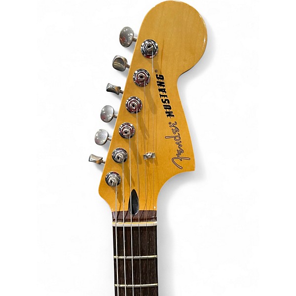 Used Fender MUSTANG PLAYER II AQUATONE BLUE Solid Body Electric Guitar