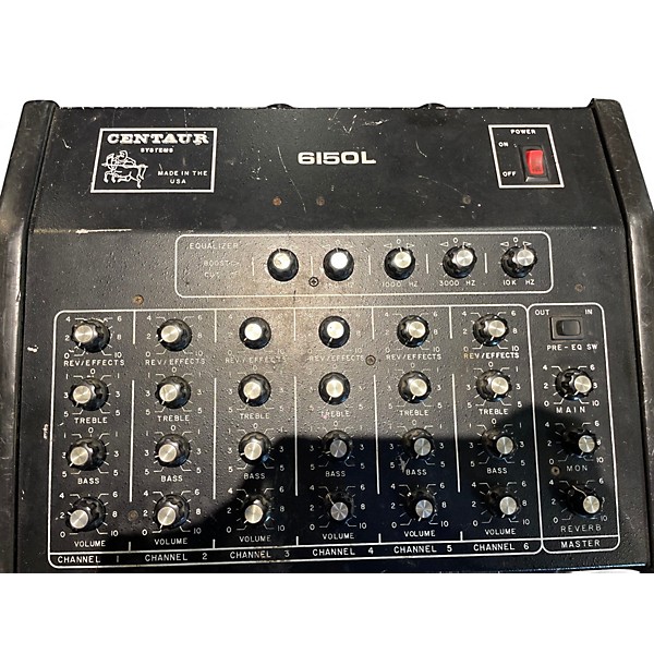 Used Centaur 6150L Powered Mixer